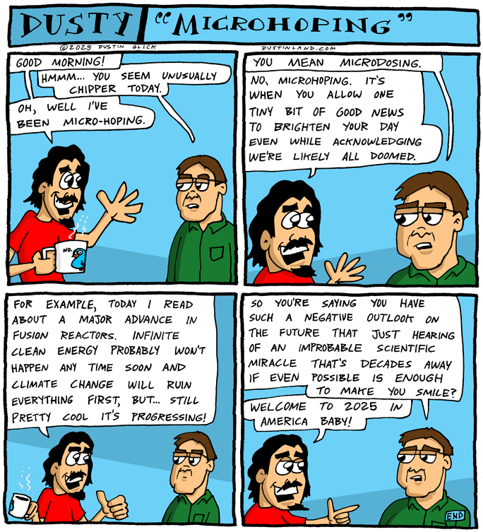dustinland microhoping comic