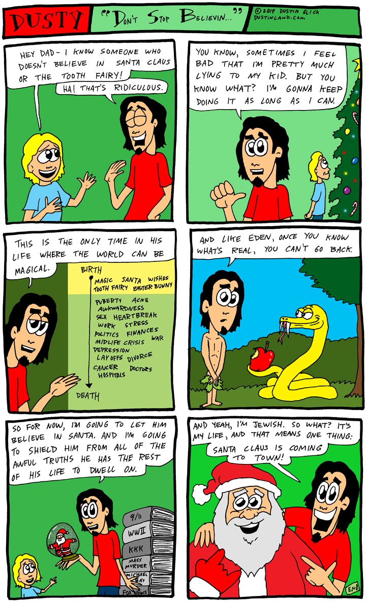 dustinland santa comic